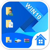 Windows 10 Computer Launcher for Android icon
