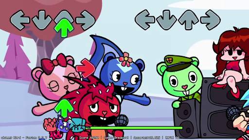 Flaky FNF mod screenshot 1