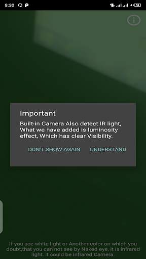 Hidden IR Camera & Mic Detecto screenshot 4