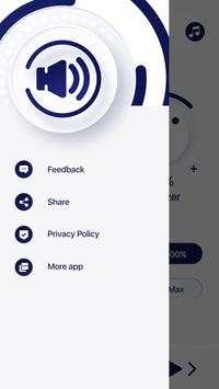 Volume Booster & Music player screenshot 4