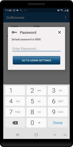 Kiosk Browser Lockdown (GoBrowser) screenshot 3