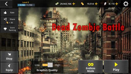 Dead Zombie Battle : Zombie Defense Warfare screenshot 7