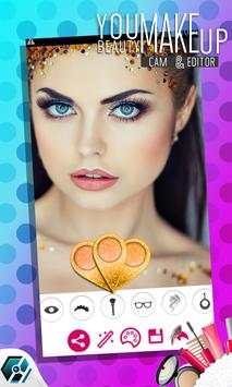 You Beauty Makeup Cam Editor 3 تصوير الشاشة