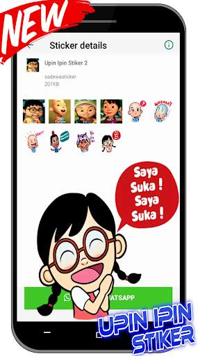 Upin Ipin Stiker For WAStickerApps screenshot 4