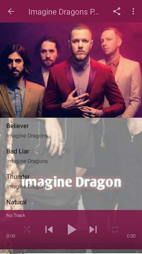 Imangine music dragon song popular screenshot 1
