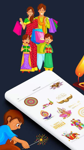 Diwali Sticker For Whatsapp | Happy Diwali Sticker screenshot 1
