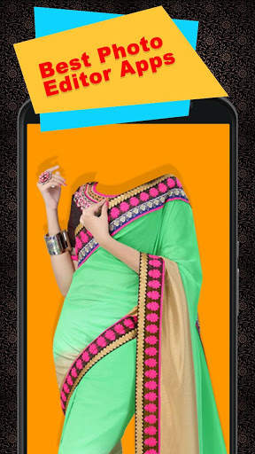 Saree Blouse Photo Suit screenshot 5