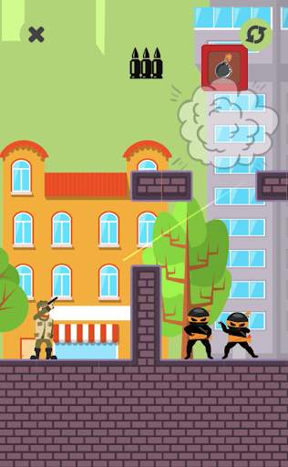 Mr Spy Bullet - Ninja Killer screenshot 1