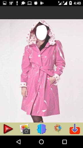 Women Rain Coat Photo Montage screenshot 5