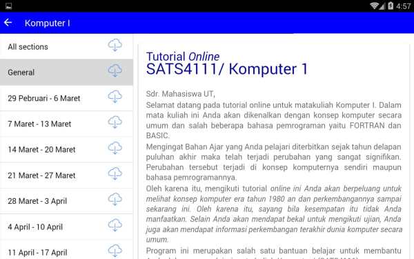 UT Online Mobile Learning V 3.6.0 screenshot 2