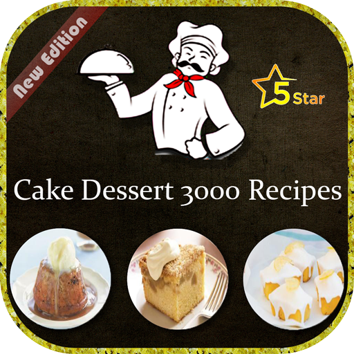 Cake Dessert 3000 Recipes cake mix dessert recipe icon