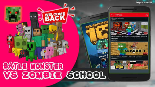 Battle Monster vs Zombie School Video screenshot 7