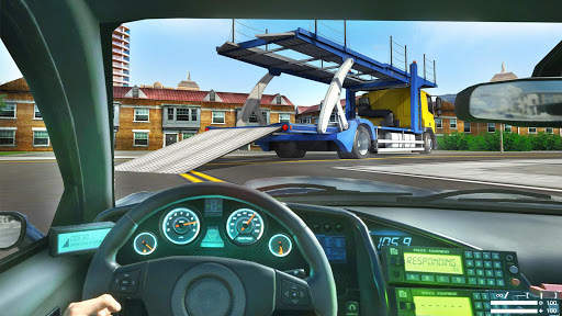 Car Transporter Cargo Truck Driving Game 2020 screenshot 14
