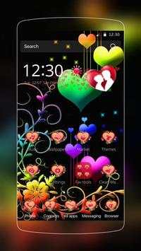 Colorful Hearts Theme screenshot 1