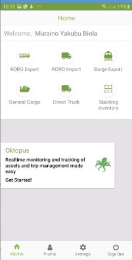 Oktopus screenshot 1
