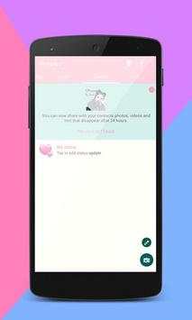 Wa Pink Butterfly Theme screenshot 4