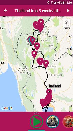 Toura: create digital itineraries from your travel screenshot 6