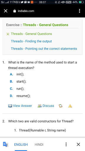 Indiabix Lite screenshot 3