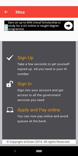 NTSA App screenshot 4