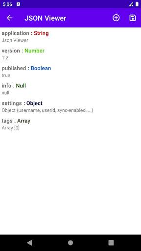 JSON Viewer & Editor скриншот 2