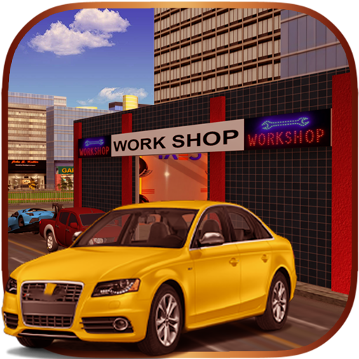 Service Station Car Wash 3D आइकन