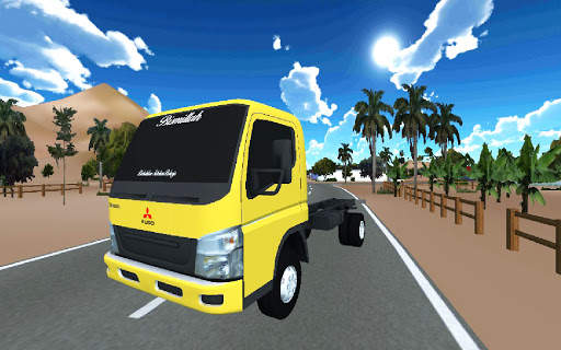 Truck Oleng Canter Simulator (Indonesia) screenshot 2