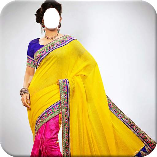 Beautiful Women Sarees Frame 1.0
