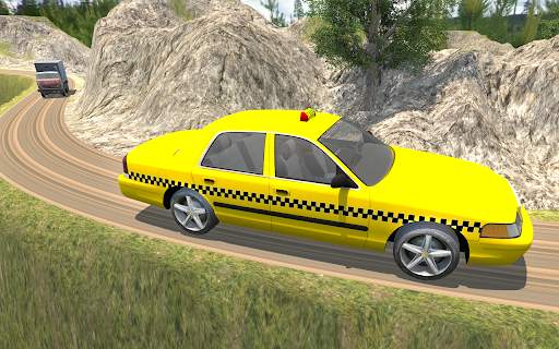 Real Taxi Driving Simulator: Taxi Car Game 2021 screenshot 3