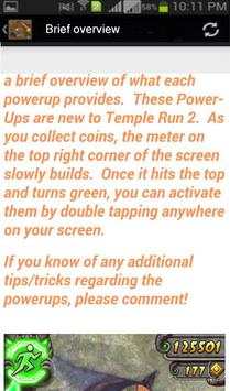 New Tips Temple Run 2 screenshot 4