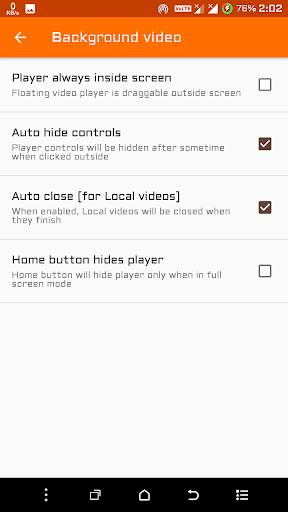 BG video - floating video - background video screenshot 7