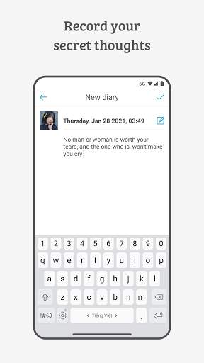 My Diary Online (Diary With Password Lock) screenshot 1
