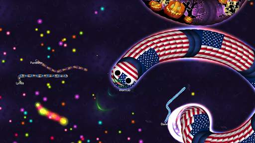 Worm.io - Snakes & Worms Zone 3 تصوير الشاشة