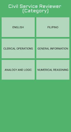 Civil Service Exam Review Offline 2020 screenshot 1