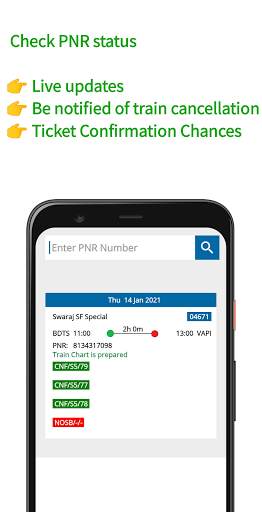 Spot My Train- Indian Railway Offline,Train status screenshot 5