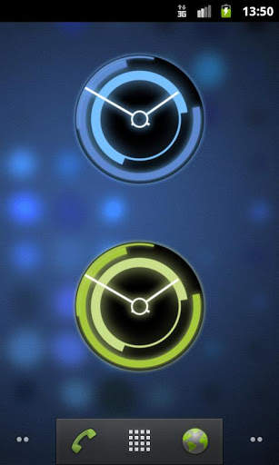 Honeycomb Clock FREE screenshot 1