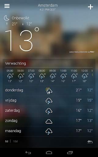 Yahoo Weer screenshot 10