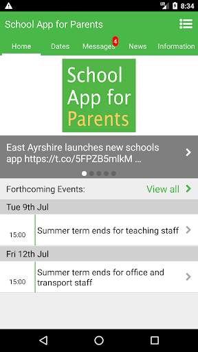 School App for Parents screenshot 1
