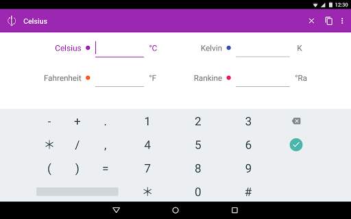 Temperatuur Converter screenshot 4