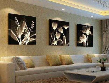 Wallpaper Living Room Design screenshot 2