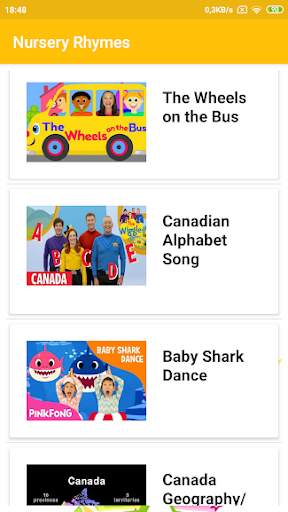 Offline Nursery Rhymes - Kids Songs With Video screenshot 2