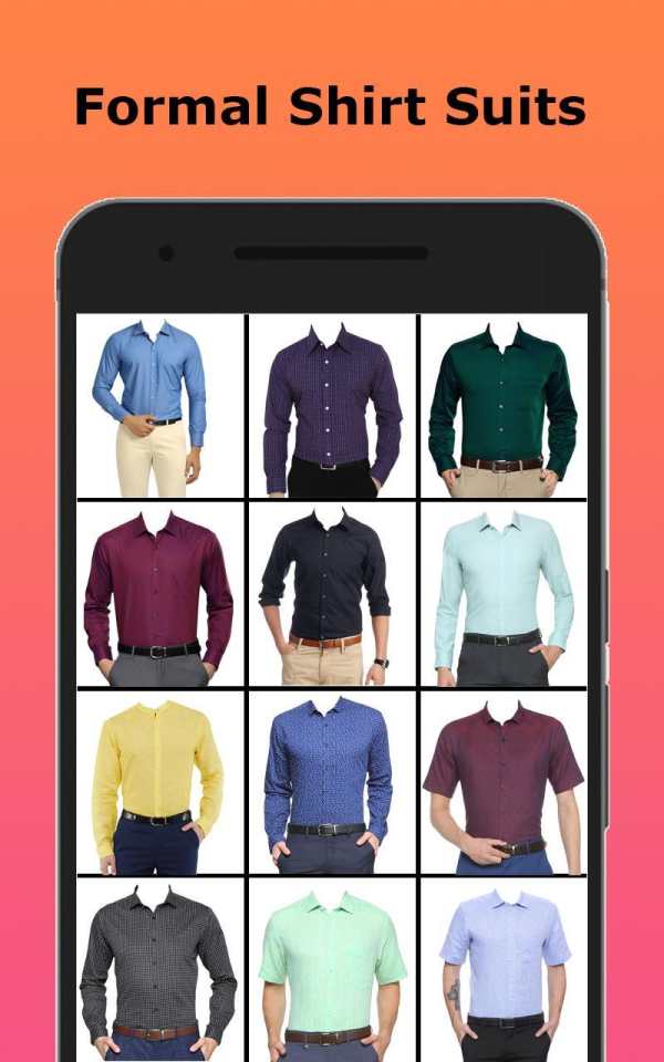 Man Formal Shirt Photo Editor - Men Formal Shirts screenshot 2
