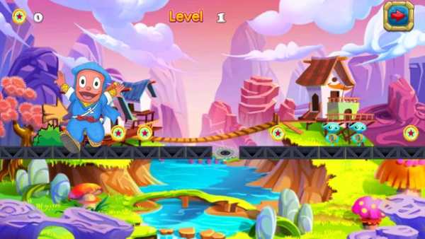 Subway ninja Adventure: hattori Game screenshot 5