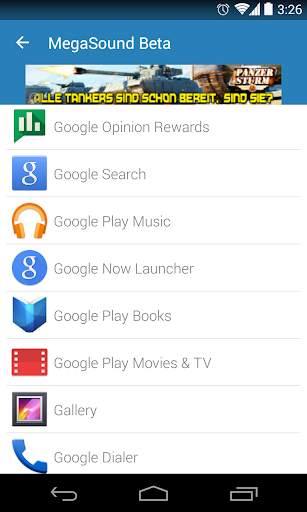 MegaSound screenshot 2