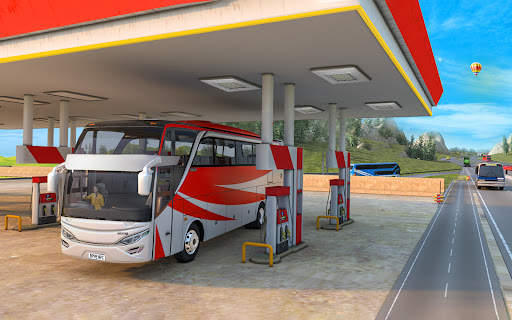 Bus Driving Simulator-Bus Game screenshot 2