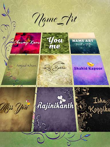 Name Art screenshot 1