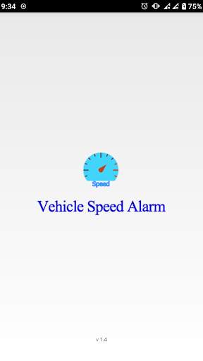 Vehicle Speed Alarm screenshot 1