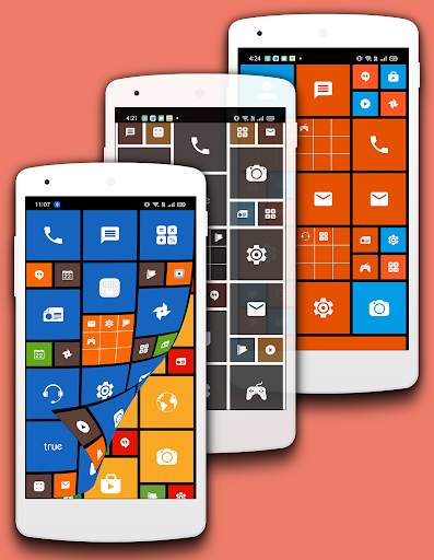 8.1 Metro Look Launcher 2022 screenshot 3
