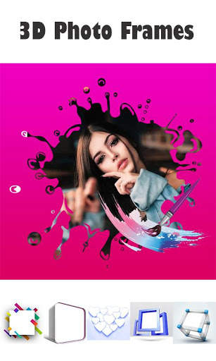 3D  Photo Frame Photo Editor screenshot 7