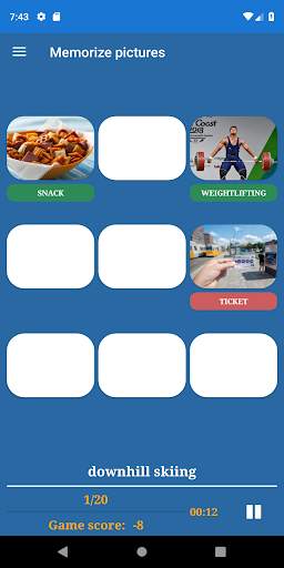Memory Games: memory training screenshot 2