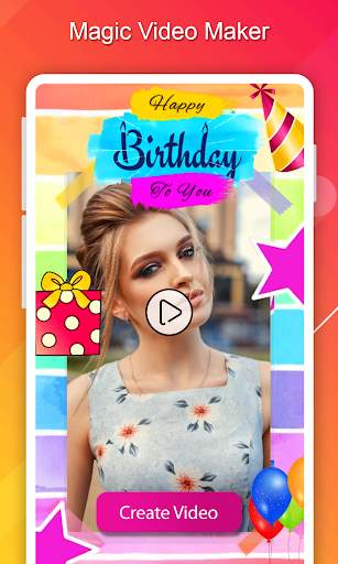 Birthday Video Maker with Song : Photo Slideshow screenshot 3